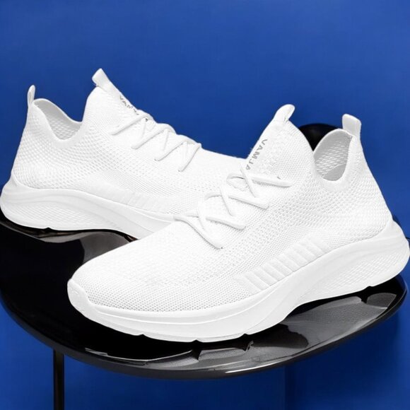 VAMJAM Men's Running Shoes - Lightweight & Breathable Knit Sneakers for Sports, - Picture 5 of 7